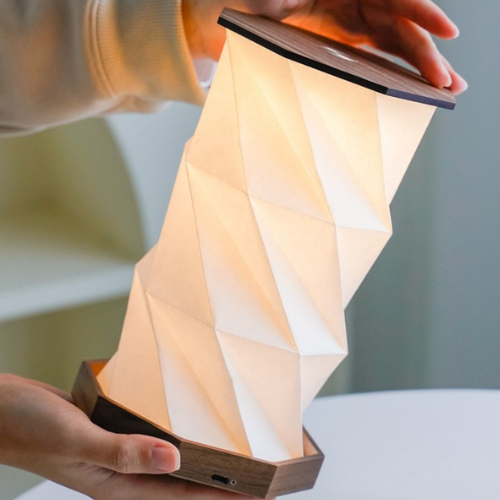 Origami Nachttischlampe