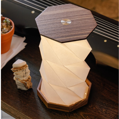 Origami Nachttischlampe